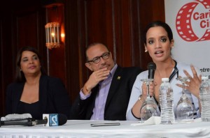 dascha polanco en la FIL
