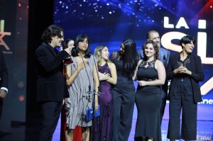 oriol estrada y natalia cabral en La Silla
